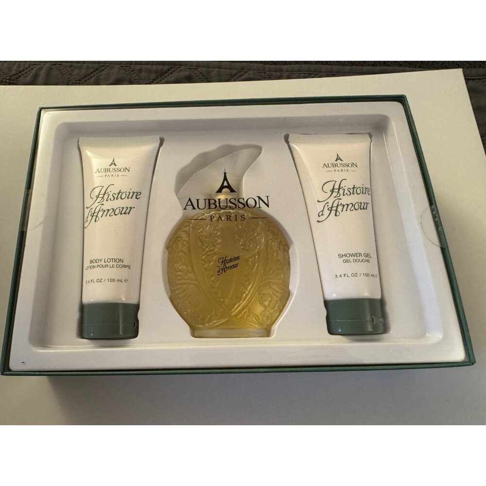 New Histoire D'amour 3 Piece Gift Set Aubusson Women's Gift Set Perfume CS5